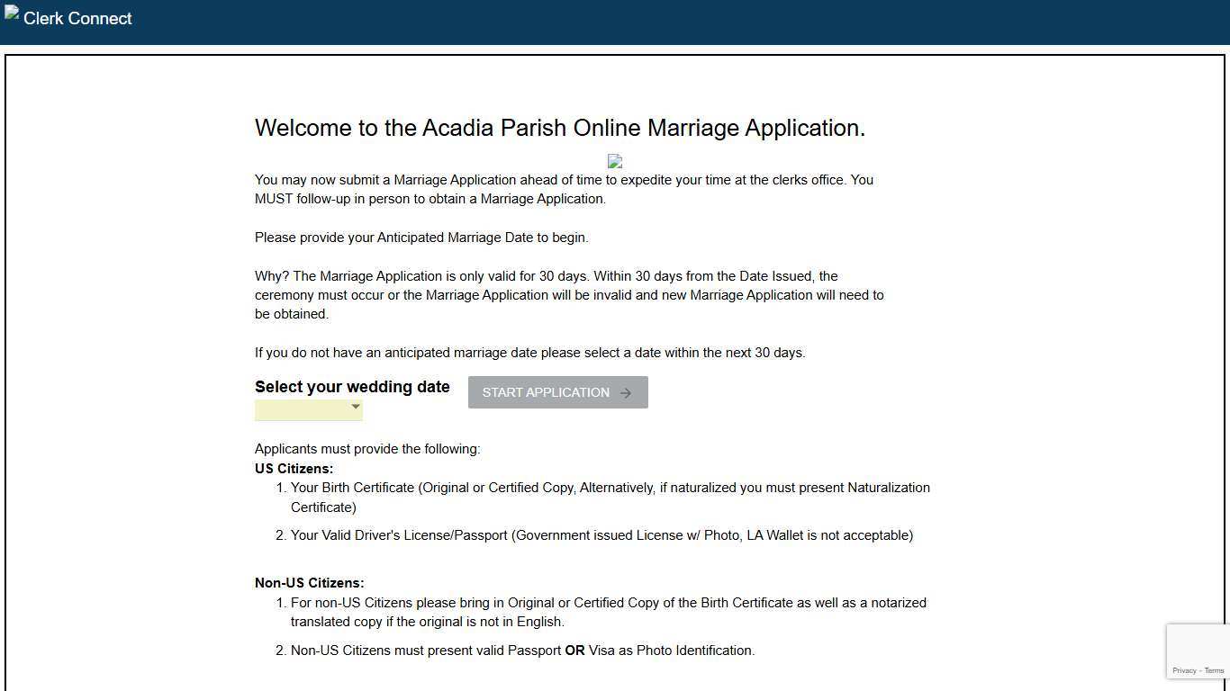 Clerk Connect - a Multi-Parish Clerk of Court online access portal
