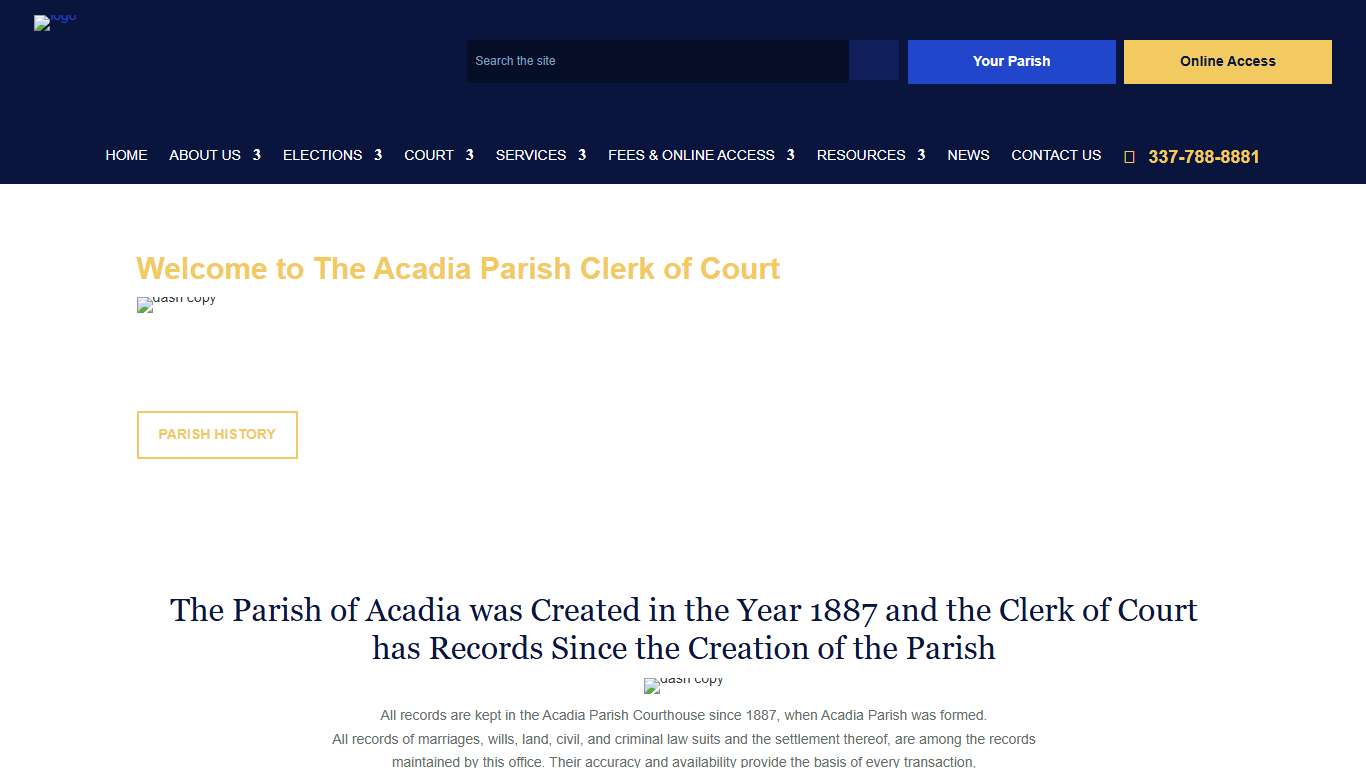 Acadia Parish Clerk of Court |